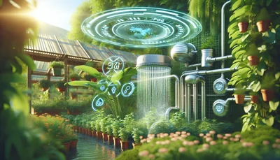 Comment réaliser un système d'arrosage automatique pour jardin avec récupérateur d'eau en 2026 - AI generated illustration